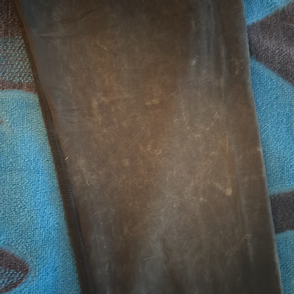 Joy Lab Vintage-looking Ruffle Bottom Leggings - Picture 6 of 6